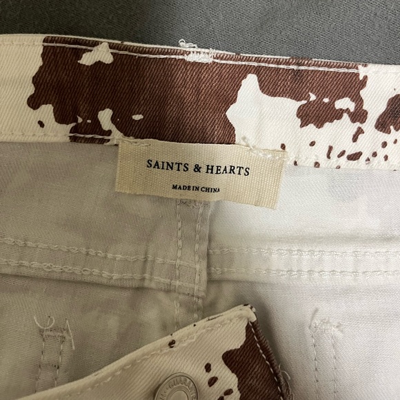 Cow print flare jeans - Picture 4 of 4